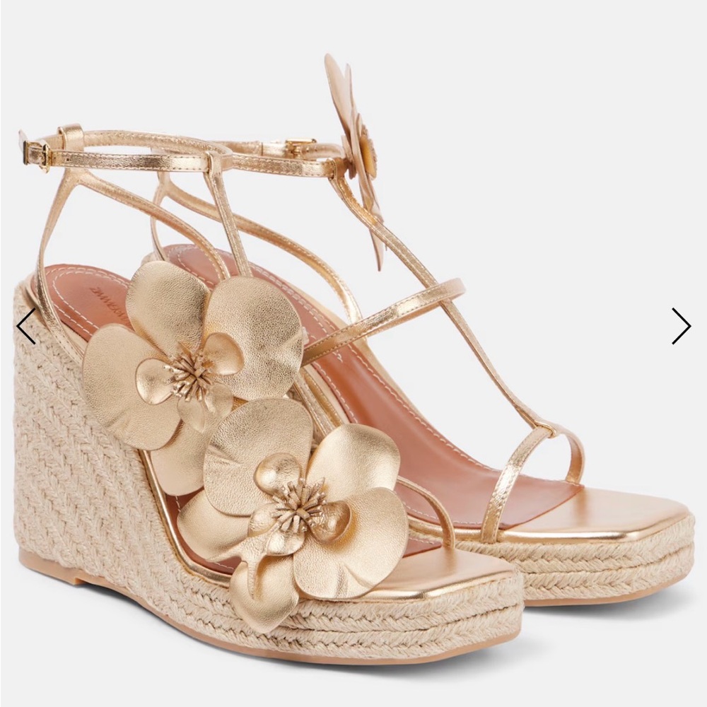 Zimmerman orchid wedge/ never worn